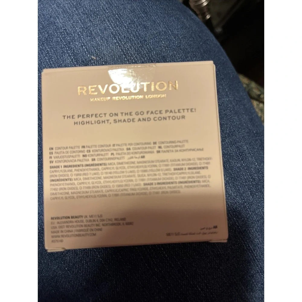 Makeup Revolution London Contour Powder Compact Fair 0.24 oz Palette NIB